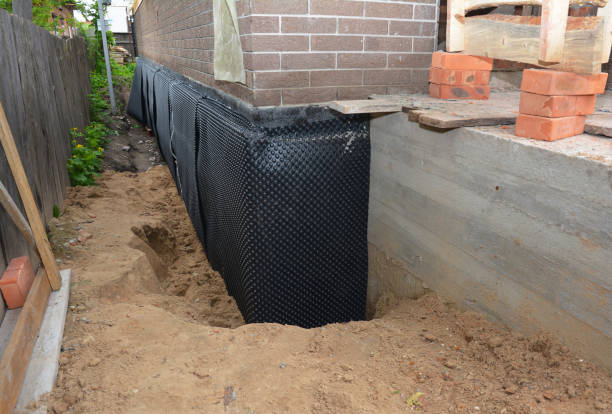 Happy homeowners after waterproofing job in Plevna